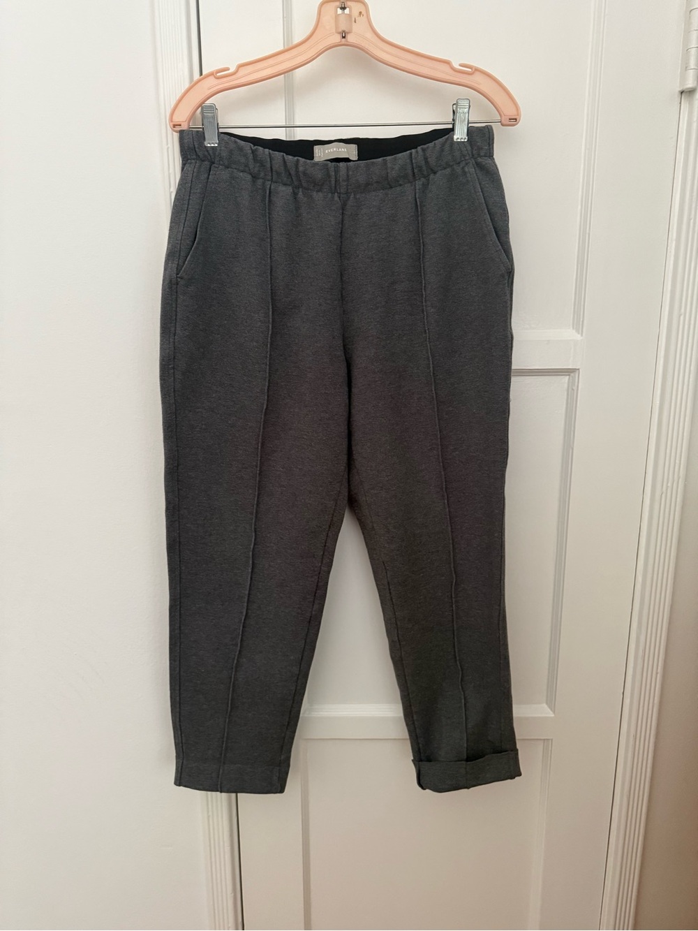 Everlane Dream Pant Gray Pull-On Trousers